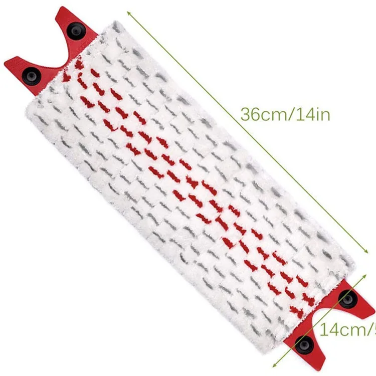 Microfibra Floor Mop Pano Pads Substituição, Vileda UltraMax, Chão de Recarga, Lavável, Substituir Spray, Flat Mop Pano Parte, 1Pc