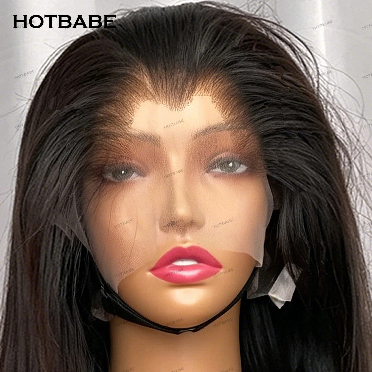 Glueless Wig Human Hair 100% Human Hair Lagos Hairline Silky Straight 400Density 13x6 HD Lace Frontal Wig Preplucked Wear And Go