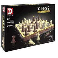 5030 block chess wall painting, chess model, checkers board game toy