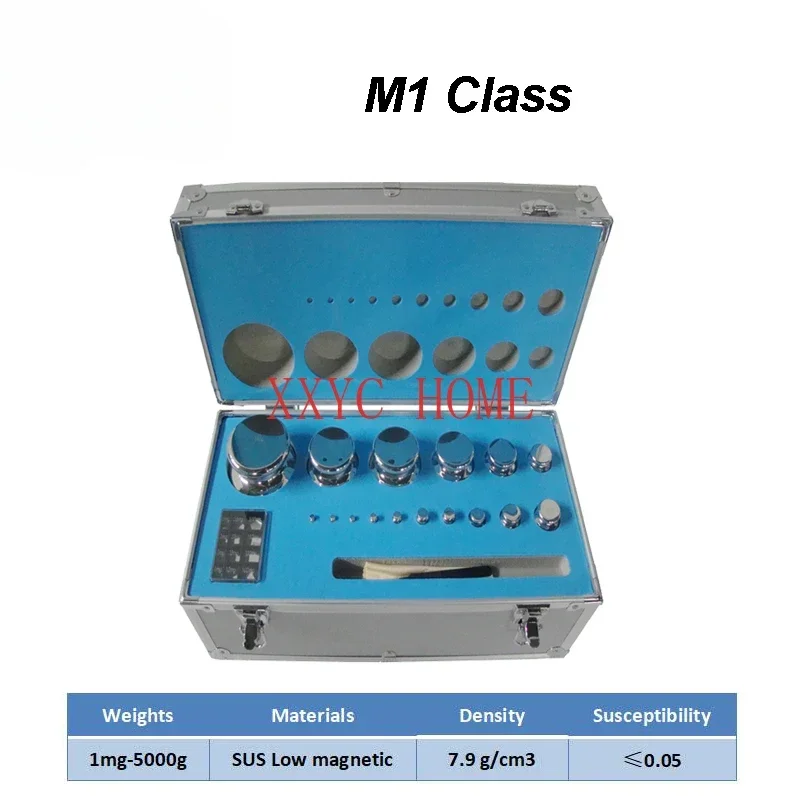 E1 E2 F1 F2 M1 Class 5kg OIML Stainless Steel High Quality Accuracy Lab Weight Sets Standard