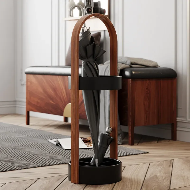 Creative umbrella frame Household floor-to-ceiling rain gear Umbrella storage rack Hotel lobby umbrella bucket Designer