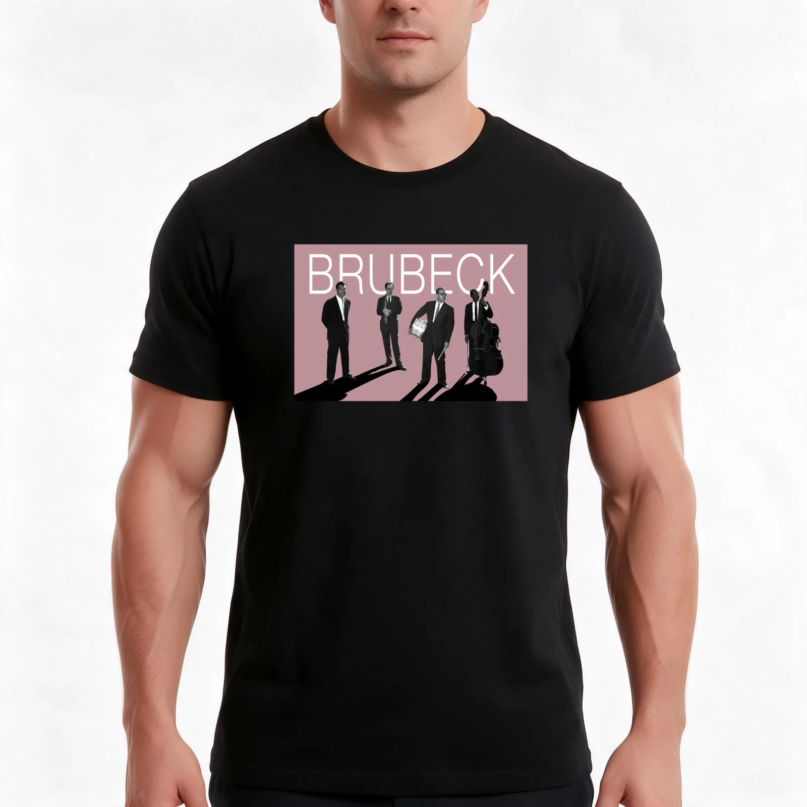 Dave Brubeck T-Shirt Summer Casual Cotton Tee Oversized Streetwear Tops Vintage Graphic Print Loose Fit Short Sleeve