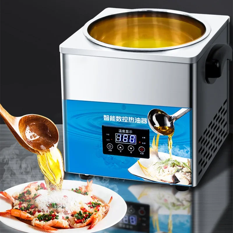 Commercial Split-Type High-Power Hot Oil Heater, Smart Constant-Temperature Oil-Heating Pot, Oil-Pouring Equipment