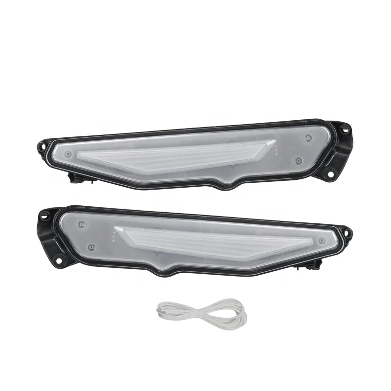 Left and Right Front Driver Signature Light with yellow flash For yamaha R-MAX