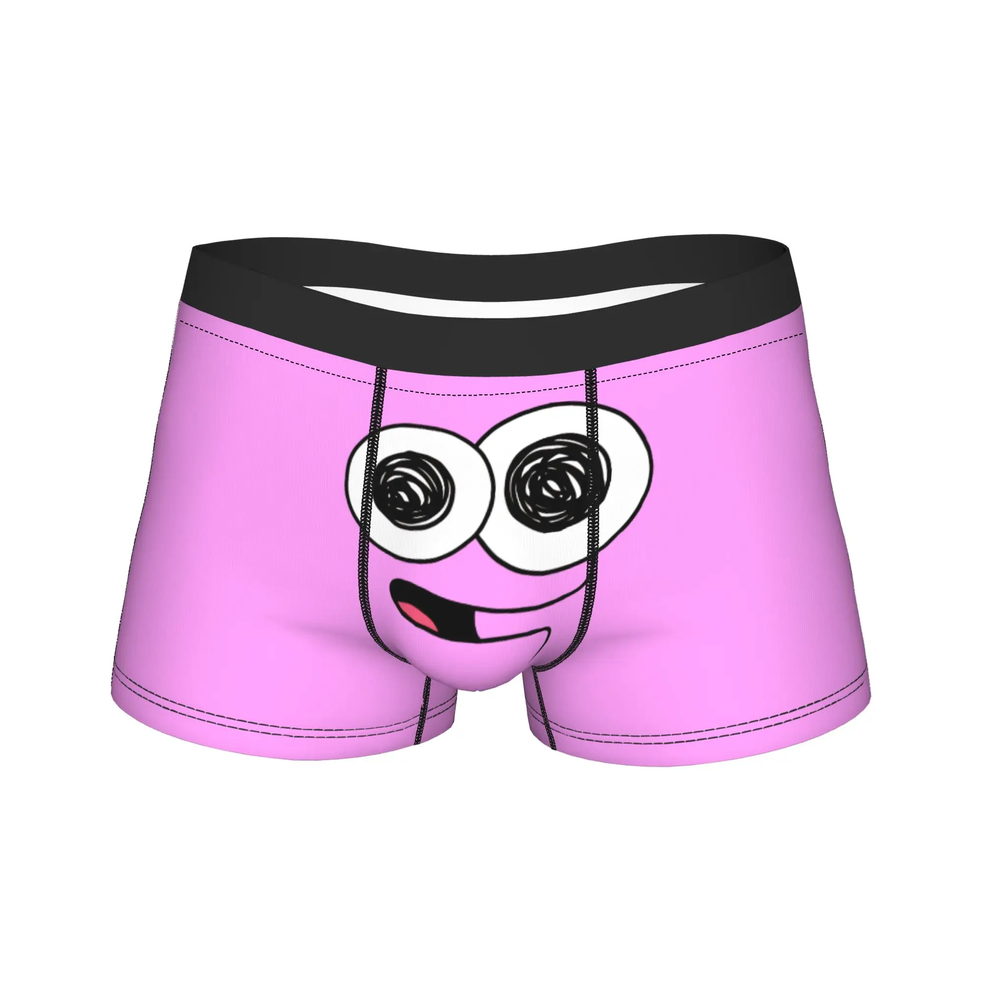 

Men's Animated Smiling Friends Pim Boxer Briefs Shorts Panties Soft Underwear Male Humor Plus Size Underpants