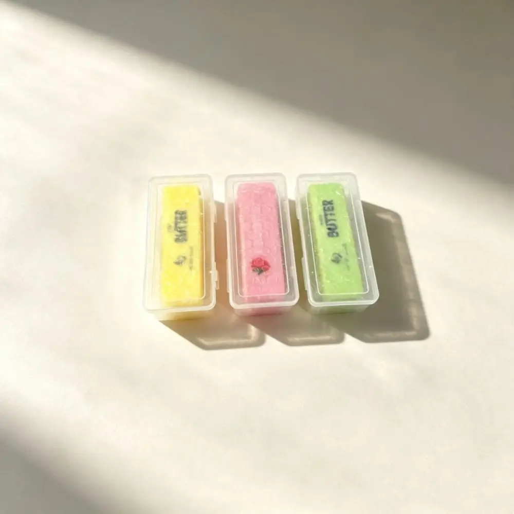 Wax Coating Butter Stick Squishy Sensory Fidget Sound Crispy Crunchy Butter Stick Pinch Finger Relax Butter Bar Student
