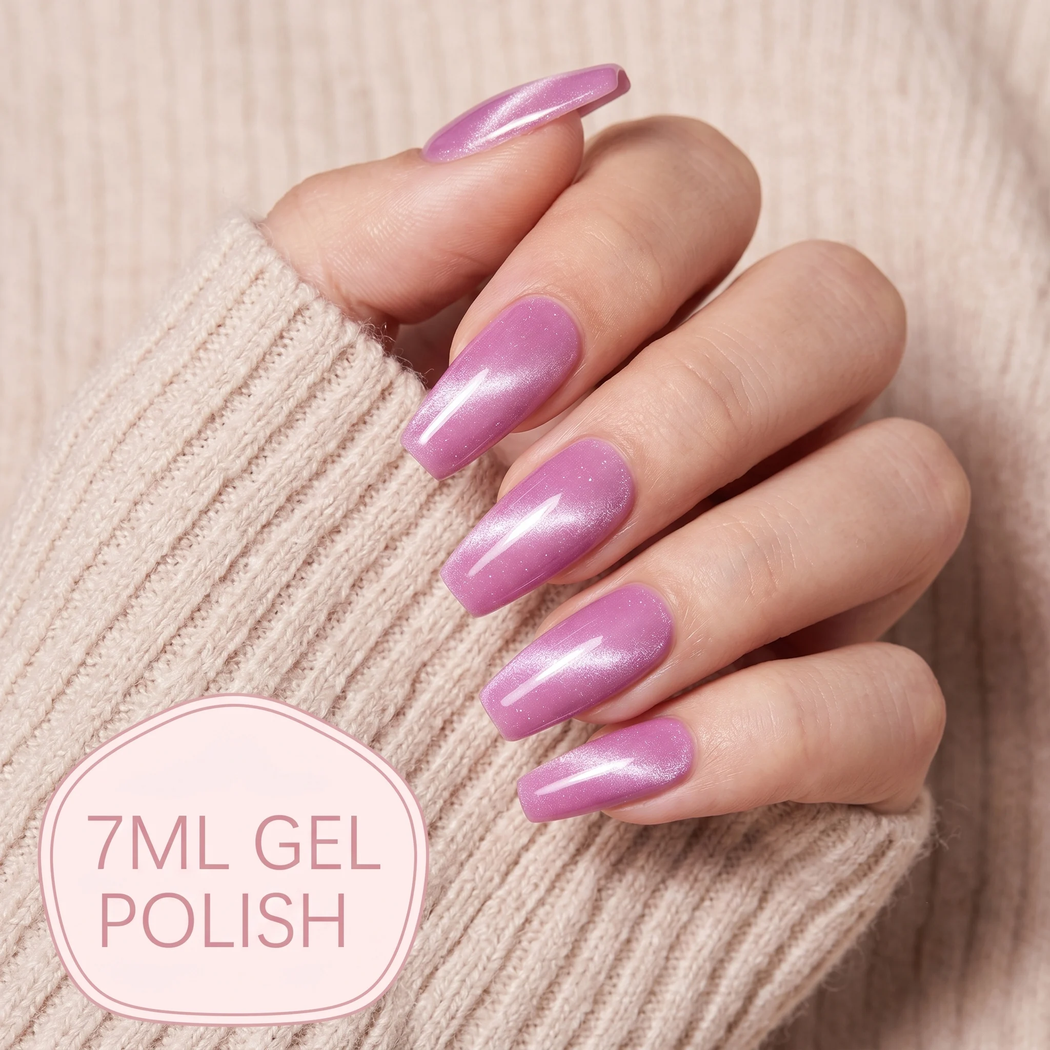 Esmalte de Uñas en Gel Efecto  - Nail Art Violet reseña y precio