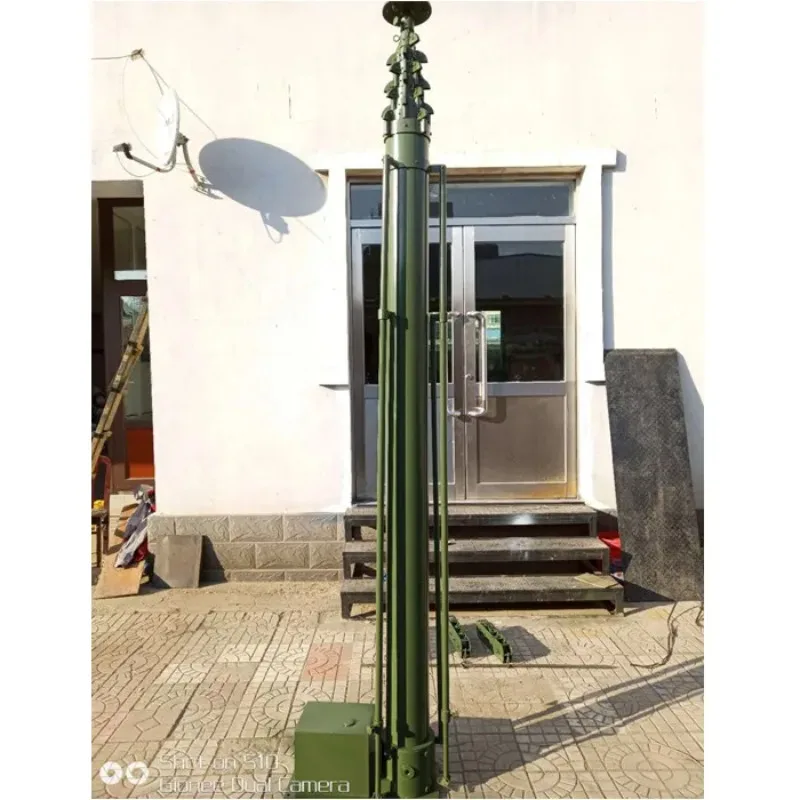 15m Mechanical tower radio antenna broadcast telescopic mast