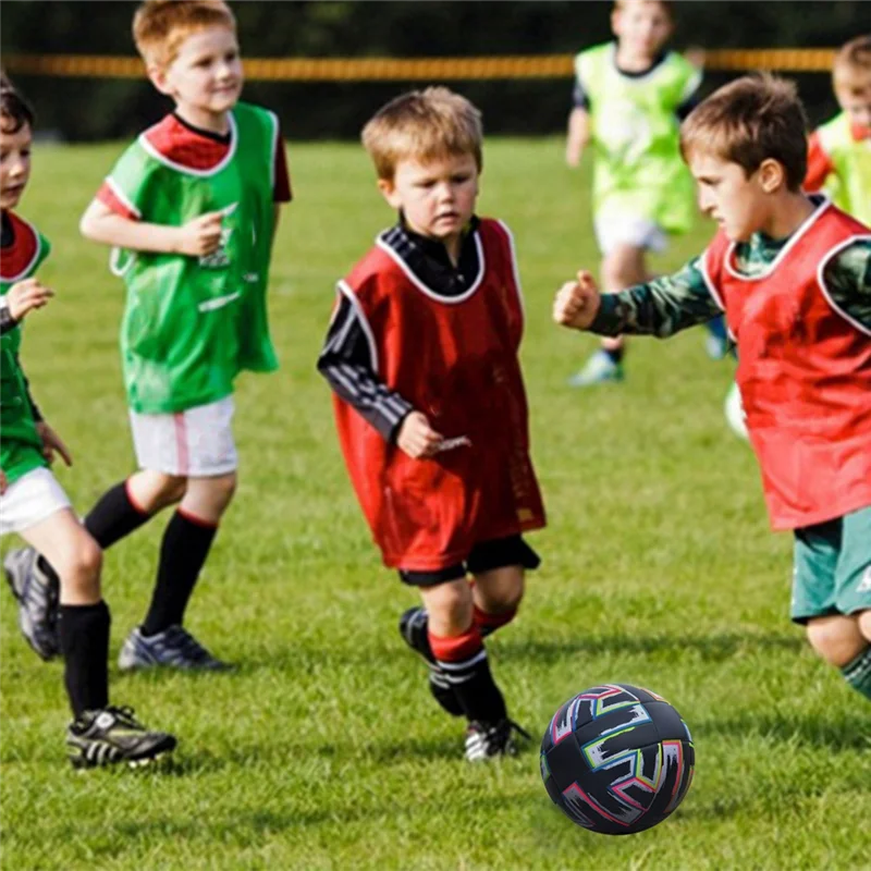 

Soccer Ball Non-Slip Grass Football Adult Indoor Outdoor Wear-Resistant PU Soccer Ball 1 Piece
