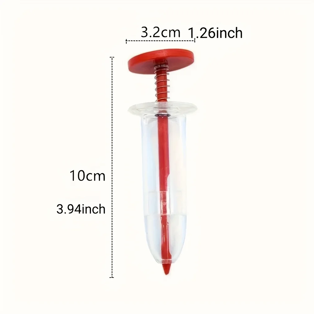 Portable Seed Dispenser - Easy-to-use one-handed manual seeder, durable plastic for gardening.