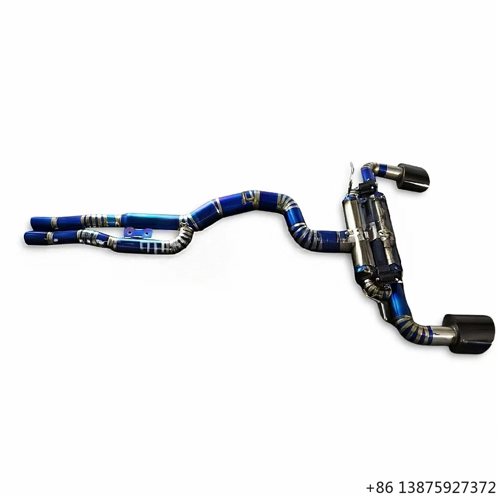 Titanium Cat-Back Exhaust System with Valve Control for RS3 2.5T (2017-2023), Including Muffler