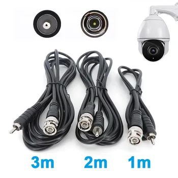 Bnc זכר כדי rca זכר ג 'שקע כבל מחבר וידאו מתאם עבור cctv מצלמה מערכת אביזרים מצלמה