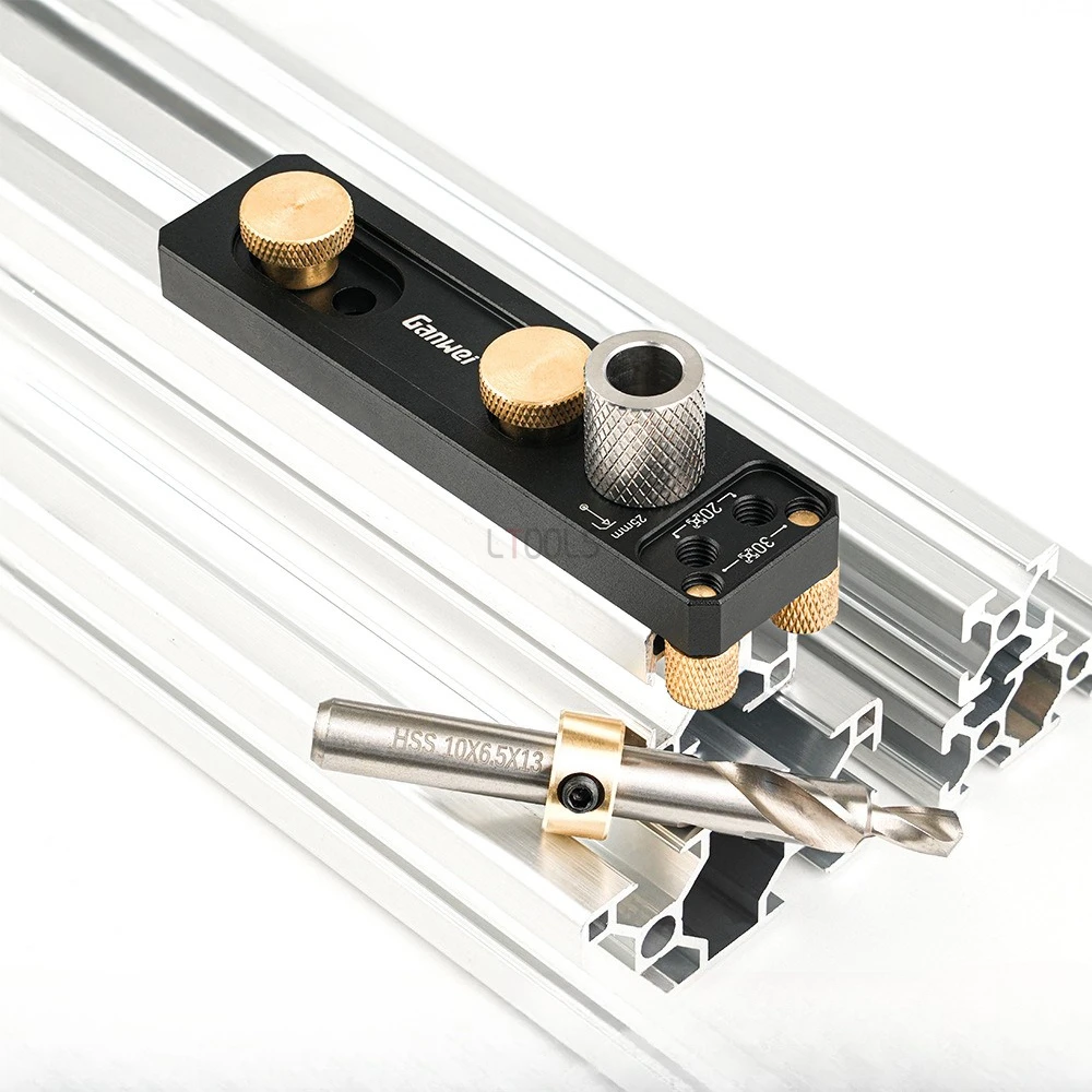Drilling Assistant Aluminum Profile Home Repair DIY Tool Perforation Connection Wear-resistant and Anti-oxidation Woodworking