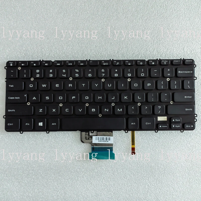 f  FOR DELL XPS 15 9530 Precision M3800 Laptop Backlit Keyboard 0HYYWM