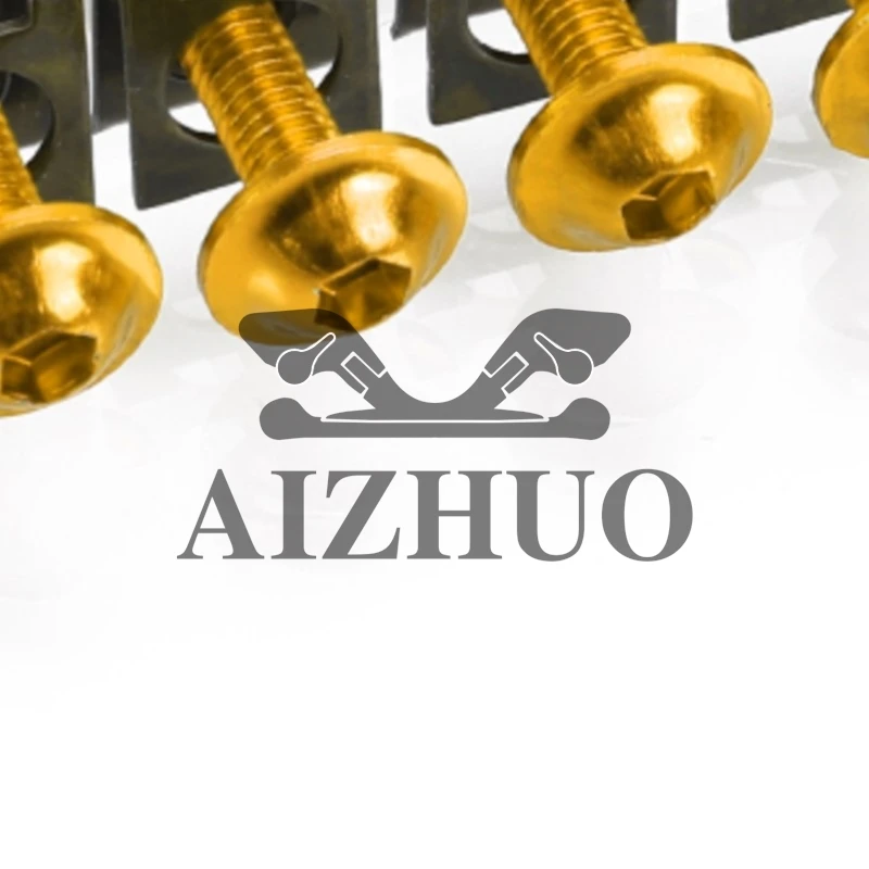 

For Aprilia caponord etv 1000 rst1000 futura rsv4 / rsv4 factory CNC Universal Motorcycle Fairing/windshield Bolts Screws set