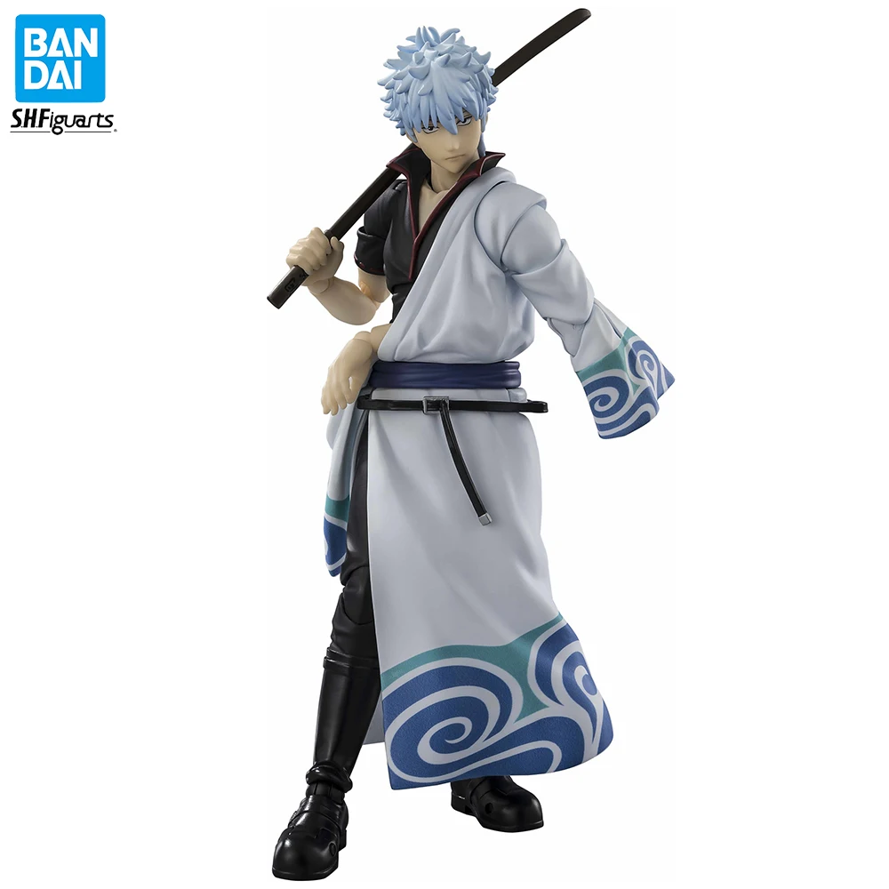 

[In-Stock] BANDAI S.H.Figuarts Sakata Gintoki (Gintama) Nice Collectible 14.5cm SHF Anime Action Figure Model Gift Toys