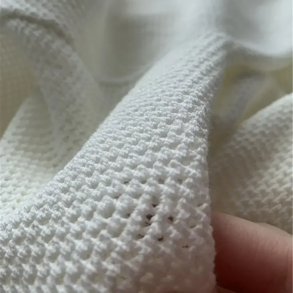 Nuove donne scava fuori maglieria con cappuccio primavera estate bianco manica lunga casual pullover allentato top maglione femminile