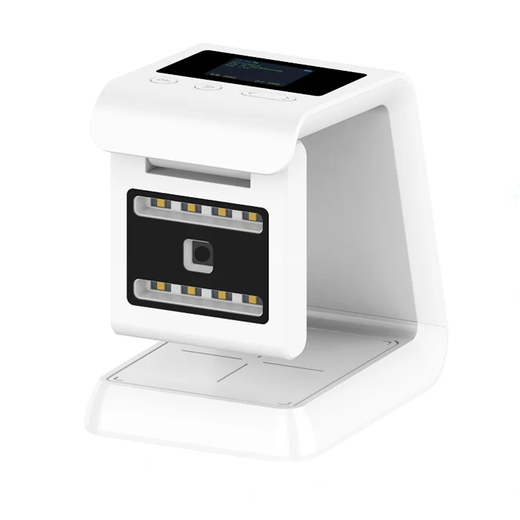 Hands-Free Automatic Omnidirectional Barcode Scanner for Supermarket 1D 2D QR Code Reader Easy Interface RS232 Desktop Scanner