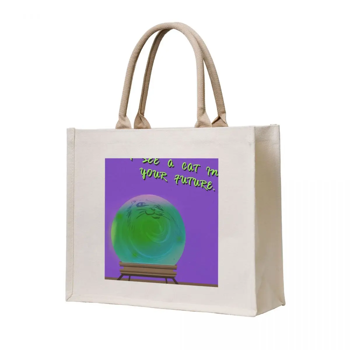 

I see a cat in your future Tote Bag Cloth bag Woman shopper bag cute pouch