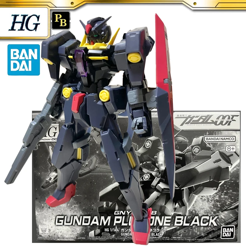 

BANDAI PB LIMITED HG 1/144 Мобильный костюм Gundam 00F GNY-004B GUNDAM PLUTONE ЧЕРНЫЙ Аниме Фигурки Сборная коллекция игрушек