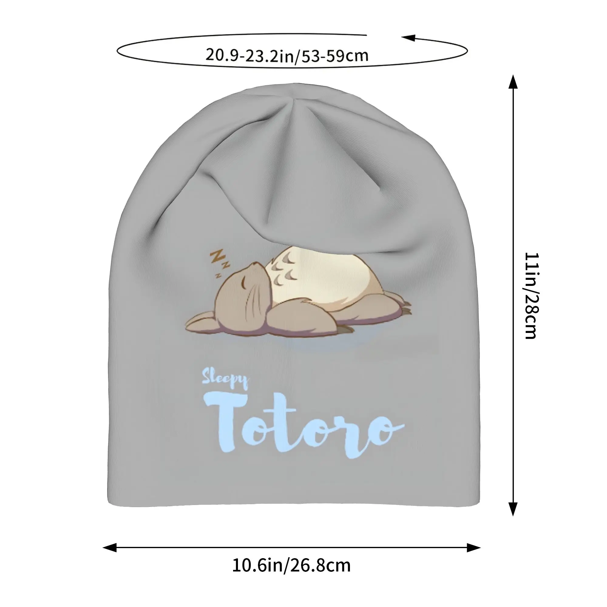 Autumn Styles Bonnet  Men Women's Thin Hat Anime My Neighbor Totoros Summer Cap Design Skullies Beanies Caps
