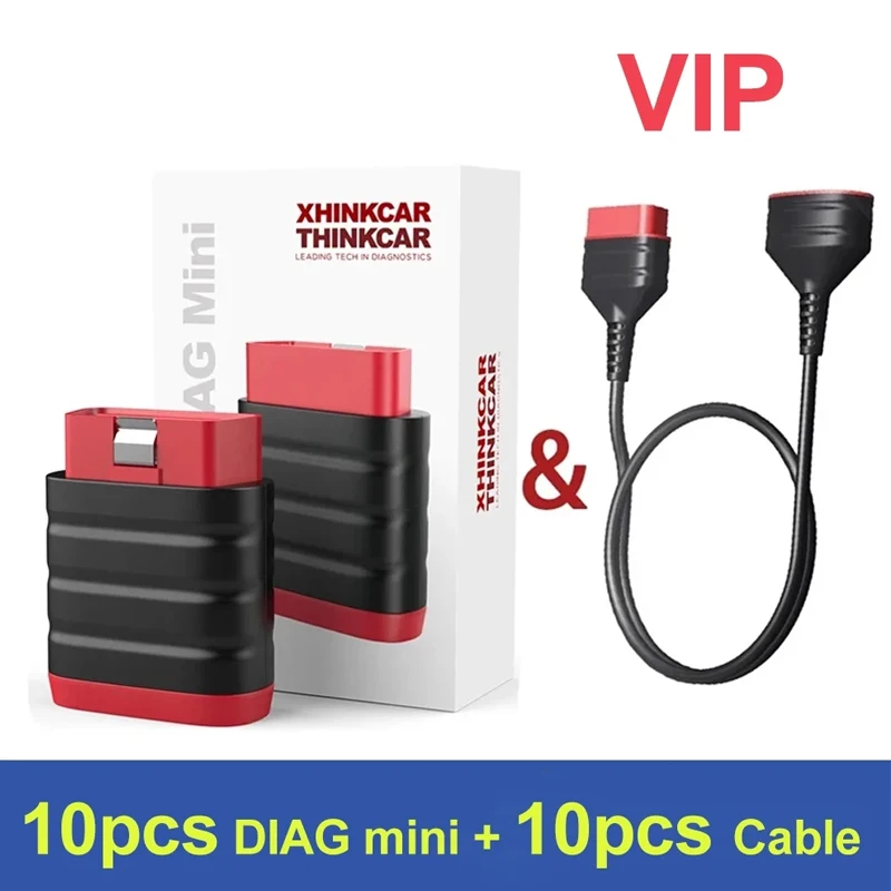 Groothandelsprijs 10 stuks 50 stuks THINKDIAG Mini OBD2 Scanner Alle auto's Volledige systeemdiagnose Levenslang gratis, OBD 2 Diagnostische Hulpmiddelen