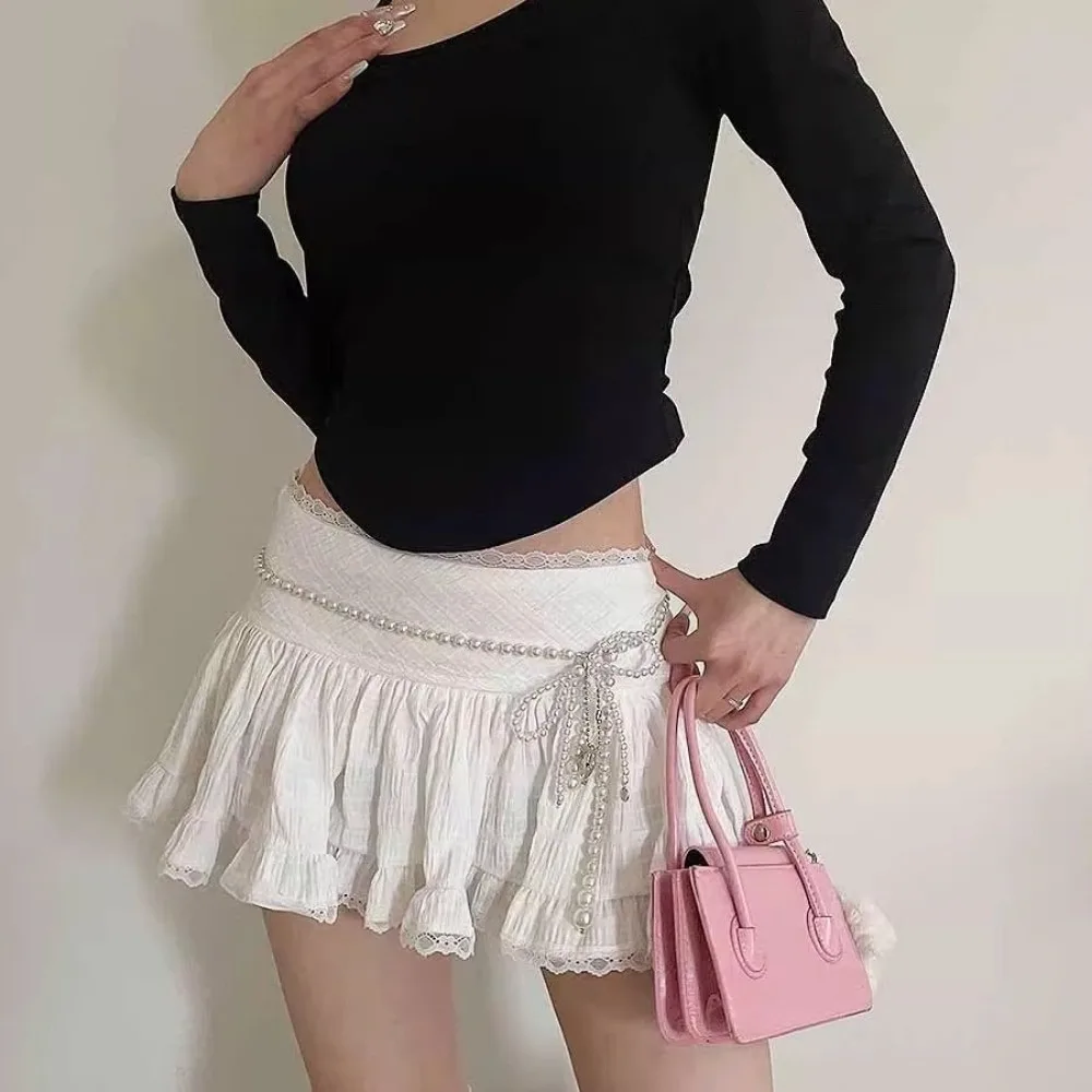 سلسلة خصر لؤلؤية صغيرة طازجة للنساء، تصميم عصري متعدد الاستخدامات، سلسلة خصر لؤلؤية أنيقة LR1871 #4