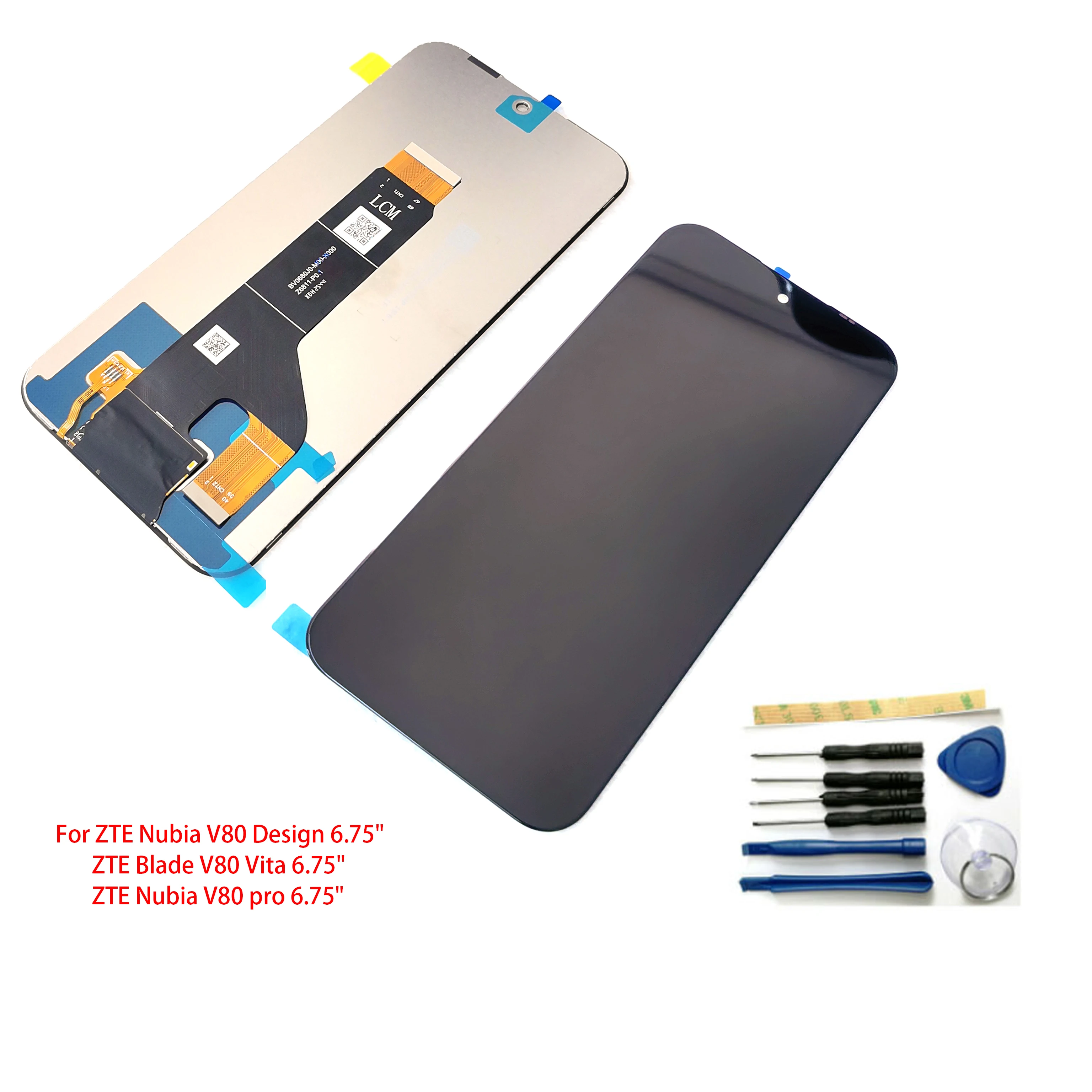 For Z-TE Nubia V80/ V80 Design/ Blade V80 Vita/ Nubia V80 Pro LCD Display Touch Screen Digitizer Assembly