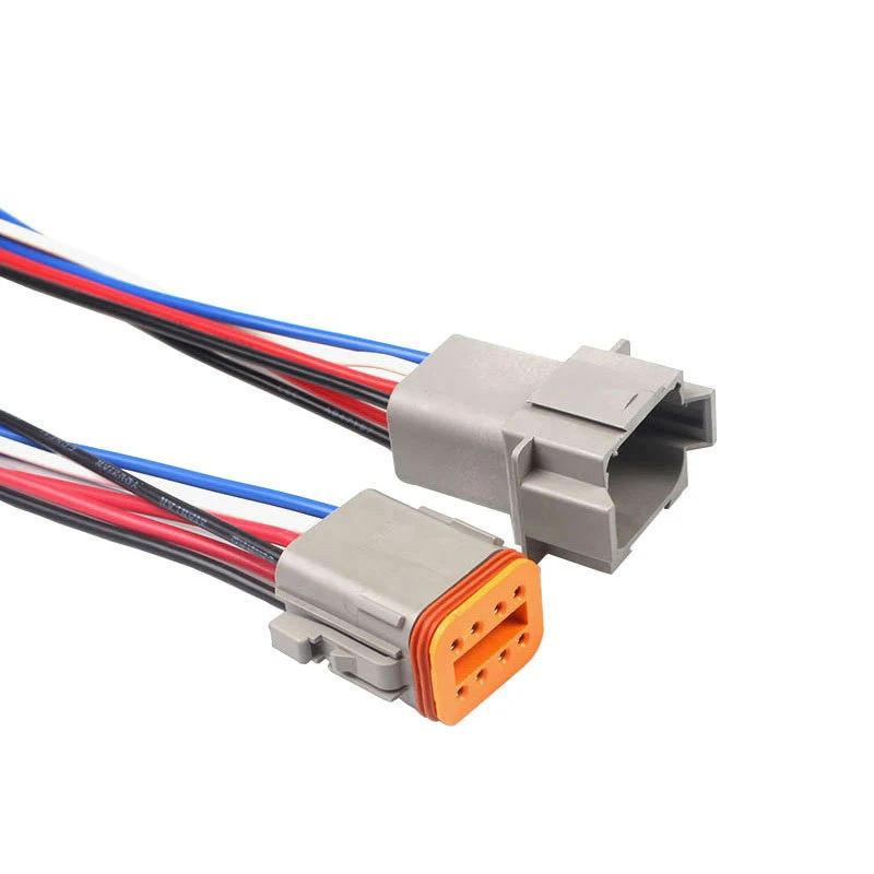 5/10/100 Sets Deutsch DT-2/3/4/6/8/12 Pin Electronic Connection Aviation Waterproof Male Female Connector With 15cm Harness