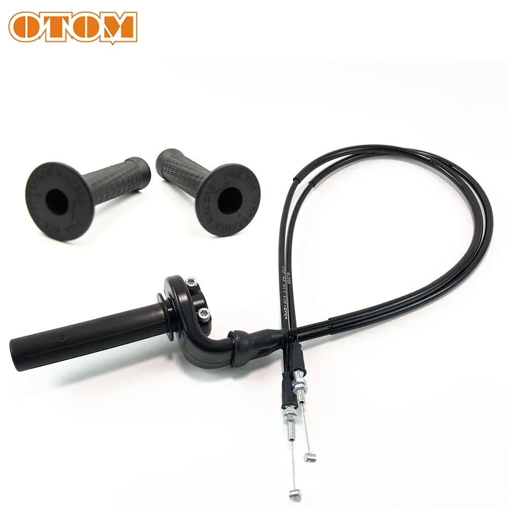 OTOM Motocross Throttle Grip-A Cable Handlebar Grips Kit Fuel Instrument Double Line Oil Transfer For KTM EXC XC SXF 77002091000