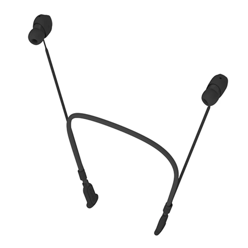 K0EA Comfortable Silicone Lanyard for WF-1000XM6 Anti Loss Protections Sensitive Skin