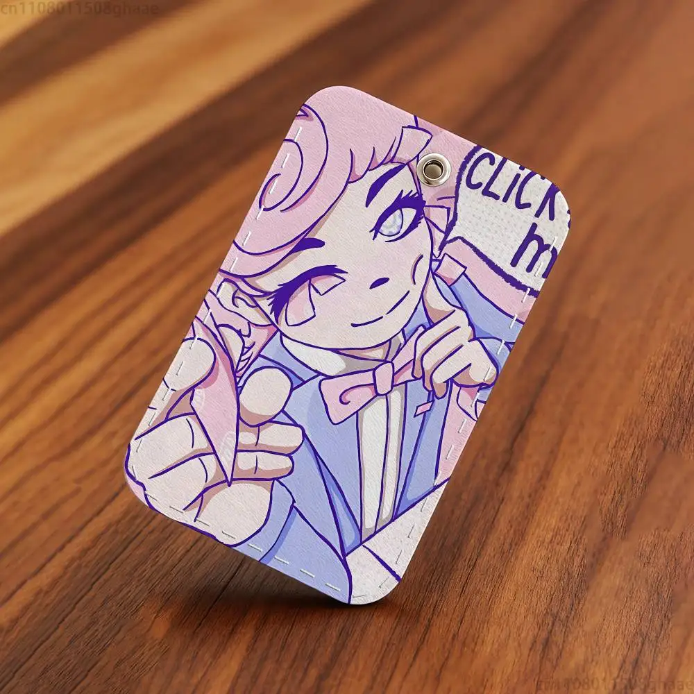 Blood Money Anime Keychain Card Holder, Badge Credit Card Holder, Student ID Card Holder