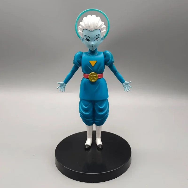 Anime King Kai Dragon Ball Super Grand Priest Zeno Figure Q Version Zen Oh HG Action Figure PVC Model Collectible Doll Toys Gift