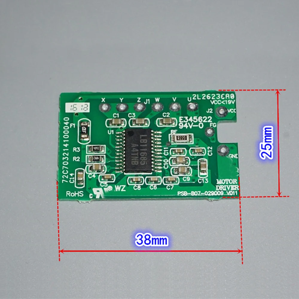 3相ブラシレスモーター,5v,hallドライブなし,lb11685,メイン制御
