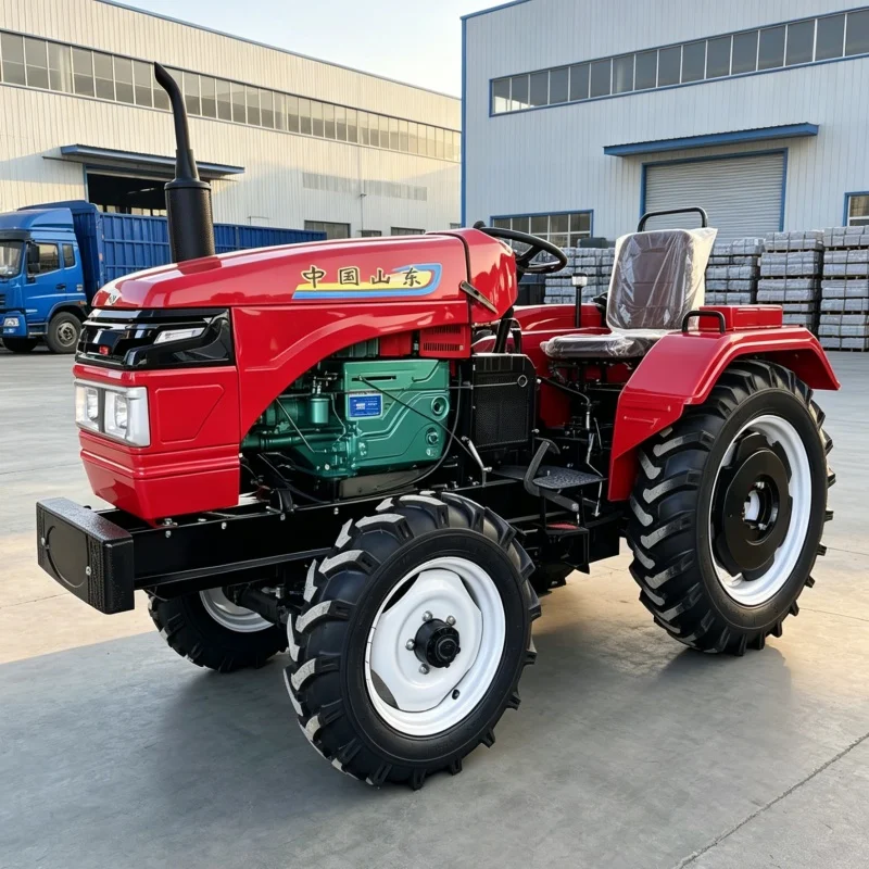 

Customized Dual CE/EMC Certified Wheeled Rotary Tiller, New Four-wheel Cultivator, All-terrain 4WD Tilling Machine