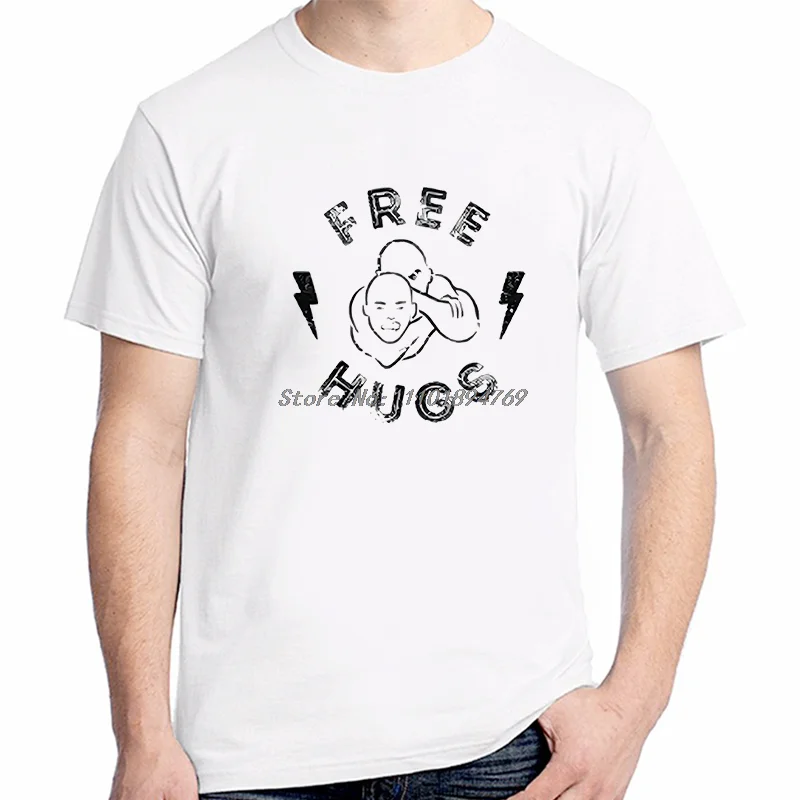 Free Hugs Fighter Choke Graphics Unique TShirt Jiu Jitsu Leisure T Shirt Hot Sale T-shirt For Men Women Summer Cotton T-shirt