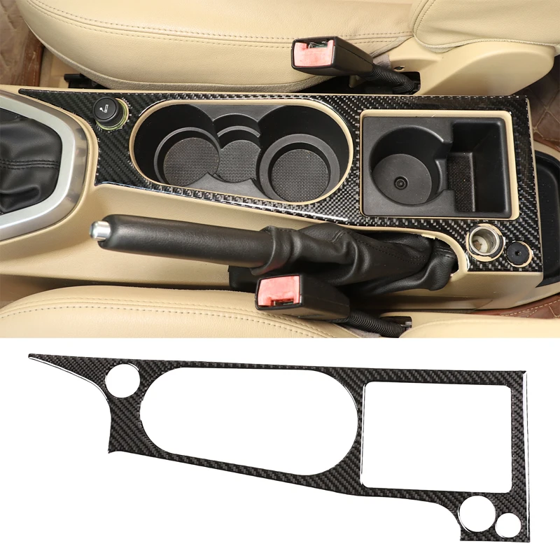 

For Land Rover Freelander 2 LR2 2007-2012 Soft Carbon Fiber Car Center Control Panel Cover Trim Car Accessrories