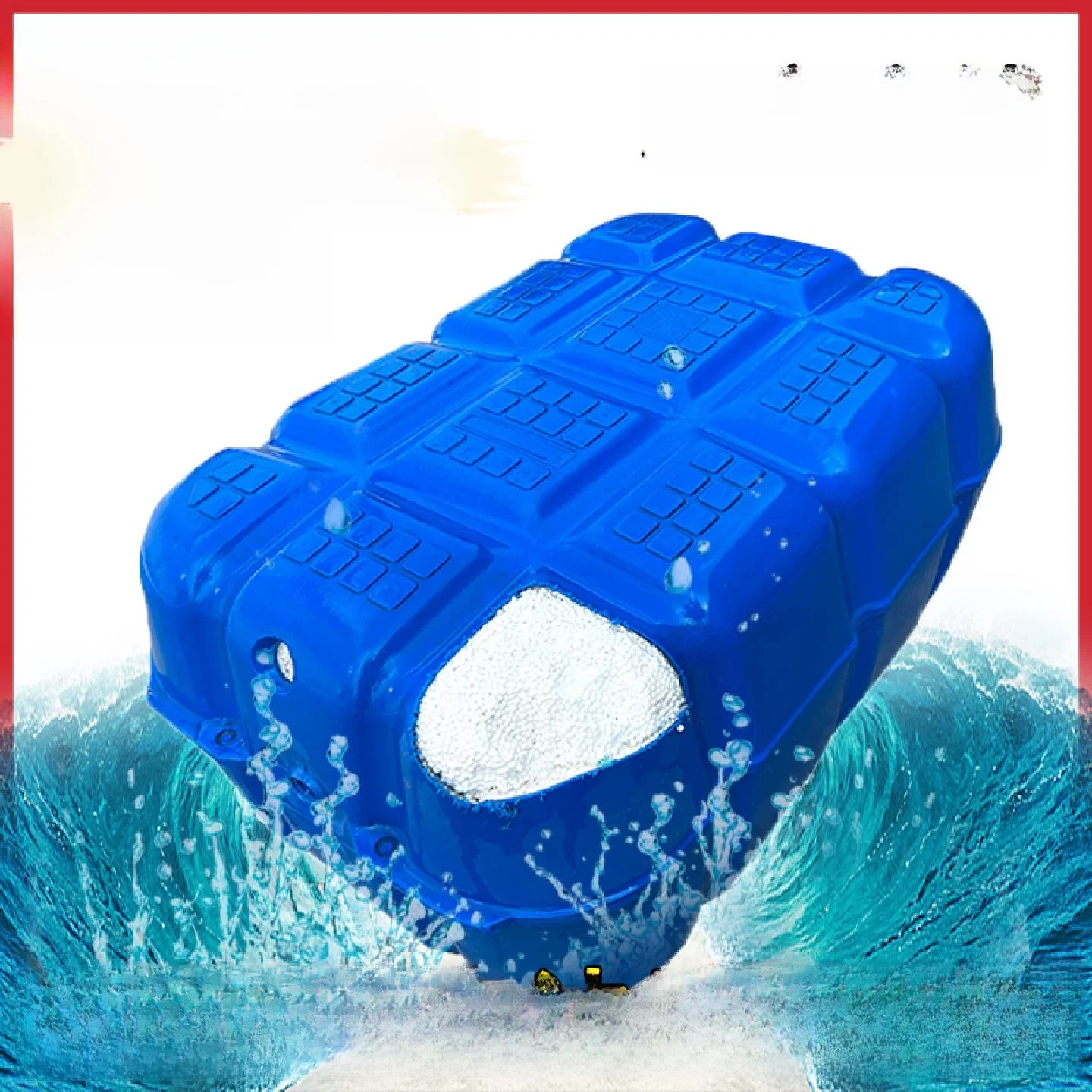 防水釣り用フォーム入りプラスチックフロートチューブ養殖浮力ブリッジブイ屋外キャンプ旅行用品釣り道具