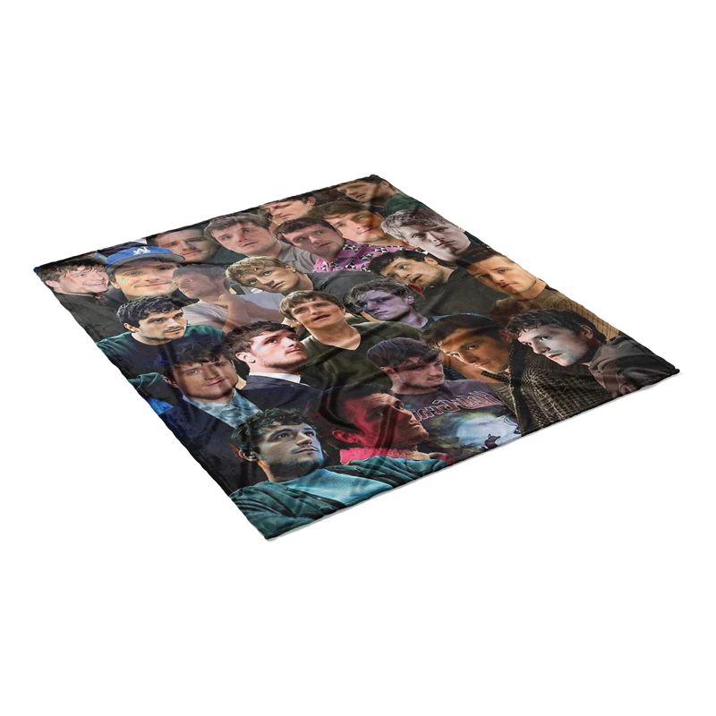 Aertemisi Josh Hutcherson Photo Collage Pet Blanket for Small Medium Large Dog Cat Puppy Kitten Couch Sofa Bed Decor