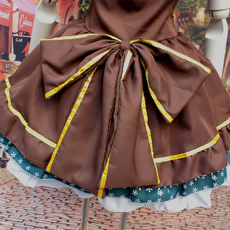 NOVO Anime LoveLive! Koizumi Hanayo Traje Maid Dress Minami Kotori Amor viver Cosplay Princesa Lolita Maid Dress Girls Halloween