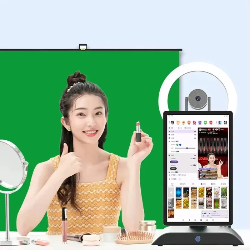 Tvision Livestreaming Equipment Mobile Live Streaming Equipment Video Switcher All-in-one hine Live Broadcast Equipment