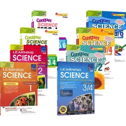 Singapore Science Primary School Grades 1-6 SAP Learning + Conquer Science Science Subject Workbook Knowledge Series