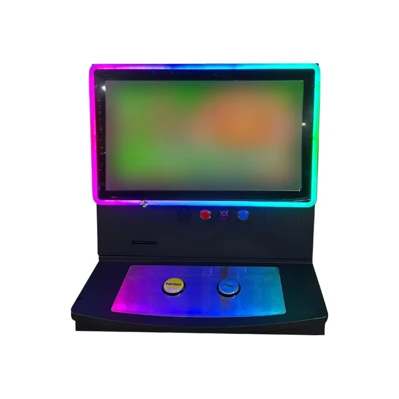 factory direct desktop game cabinet 23.6 inch skills game cabinet desktop game console
