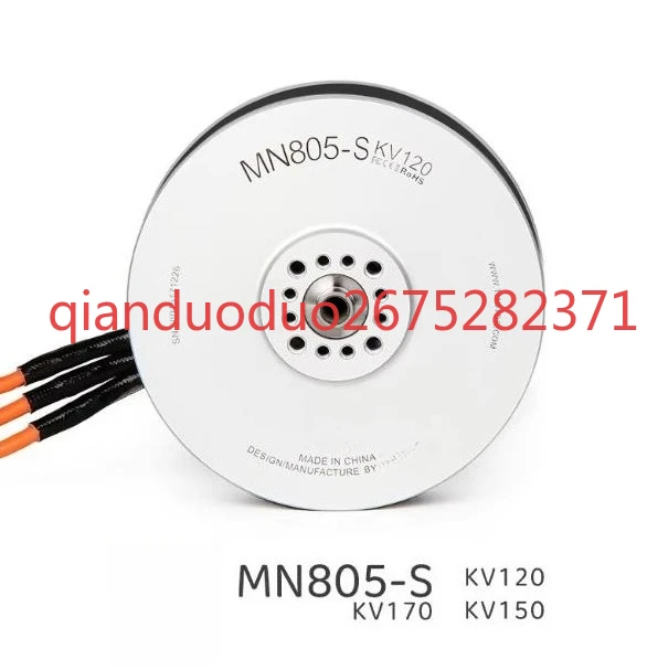 

Suitable for MN805-S KV120 KV150 KV170 T-MOTOR Multi-rotor, large load VTOL motor