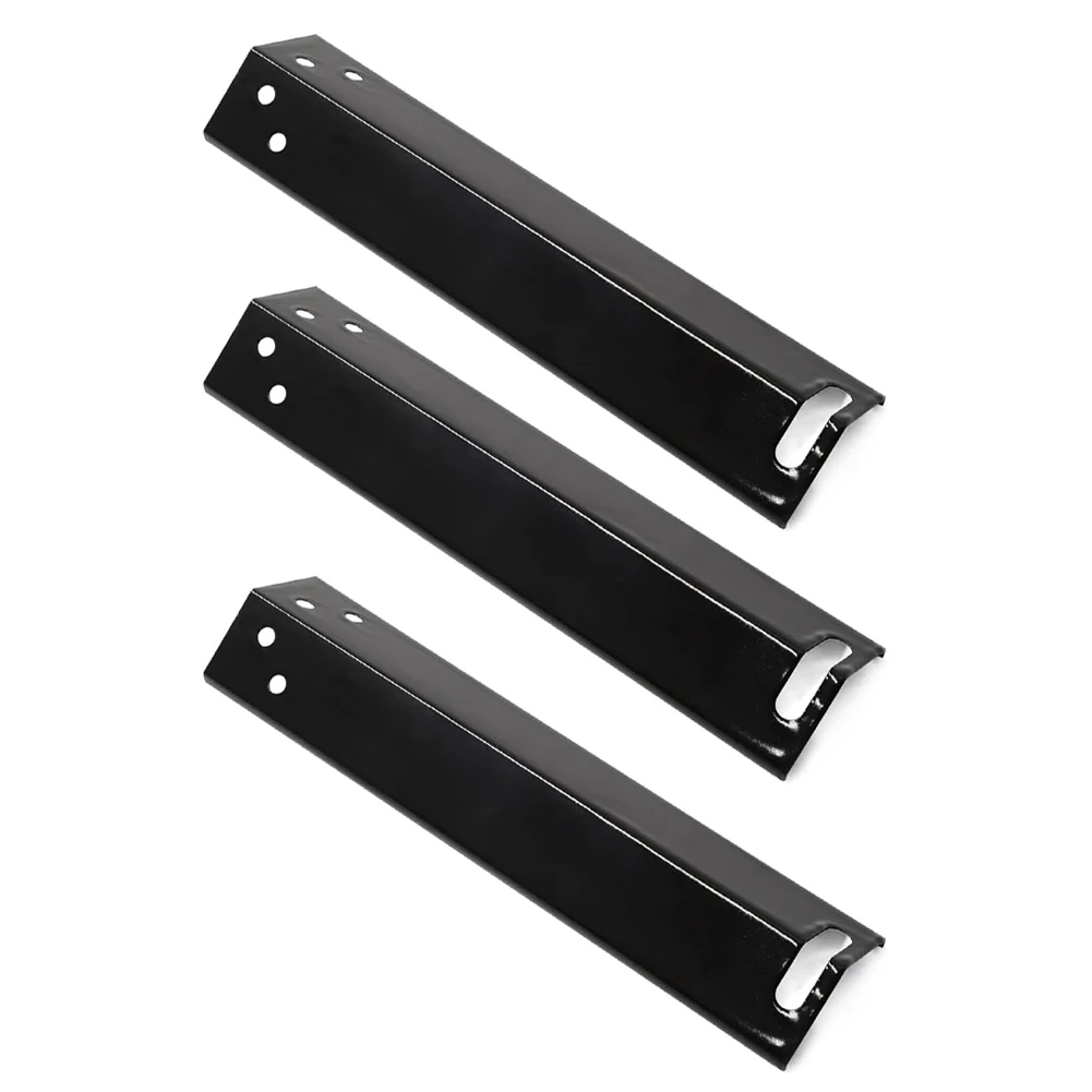 

3 шт. Нагревательные пластины из нержавеющей стали для гриля, модель 10-101-002-02, сменные черные панели-ограничители пламени (огнеупорные панели)