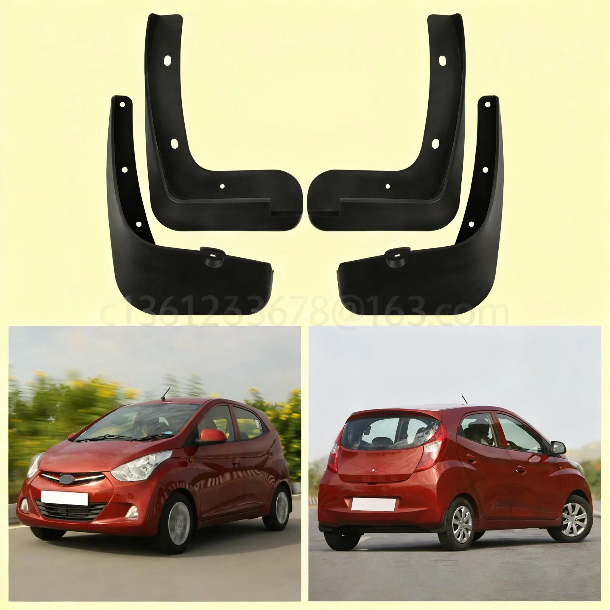 

Automotive tire fender skin modification products Automotive parts mudguard suitable for modern Eon 2011-2025