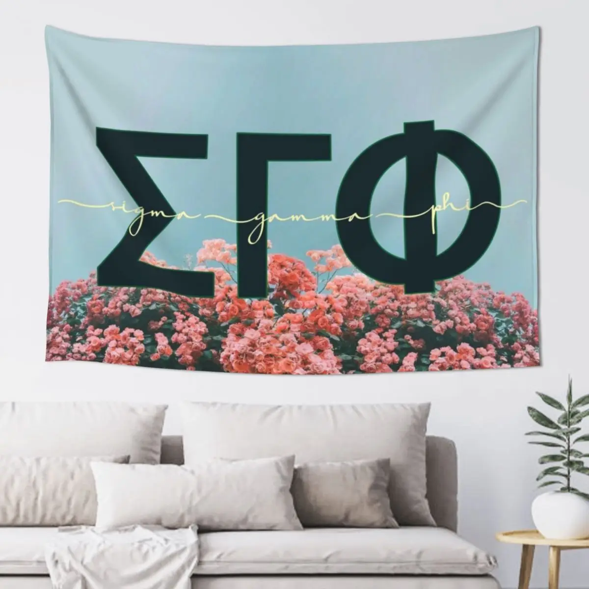 

Sigma gamma phi arethusa thusa sorority sgphi Tapestry Bedroom Organization And Decoration Anime Decor Tapestry