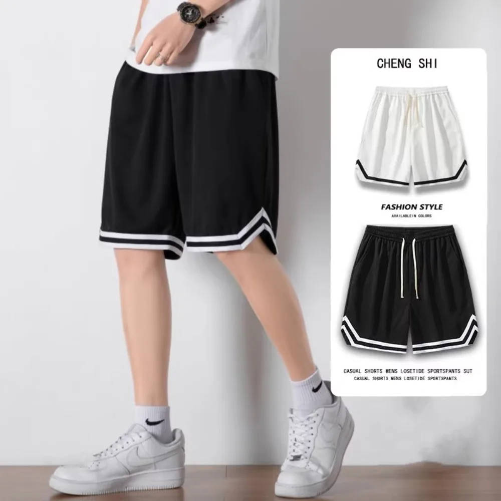 

Basketball Shorts for Men's Summer Sports Training in 2025 Casual Loose and Breathable Pants American Five Point Shorts M-5XL