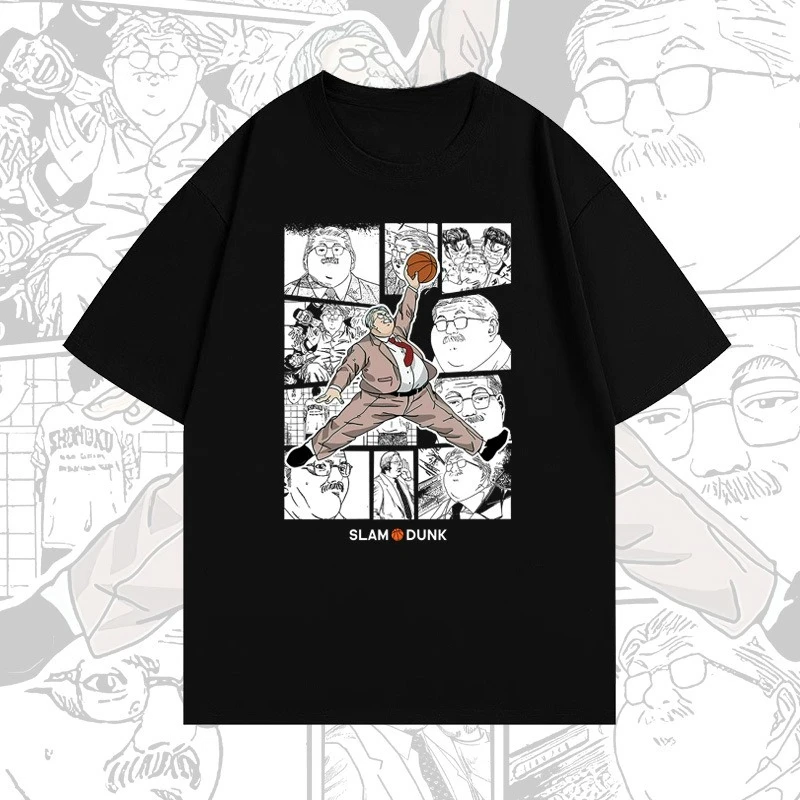 

Japanese Animation SLAM DUNK Animation Derivatives Cotton Printing Men's Summer Trend Brand Loose
