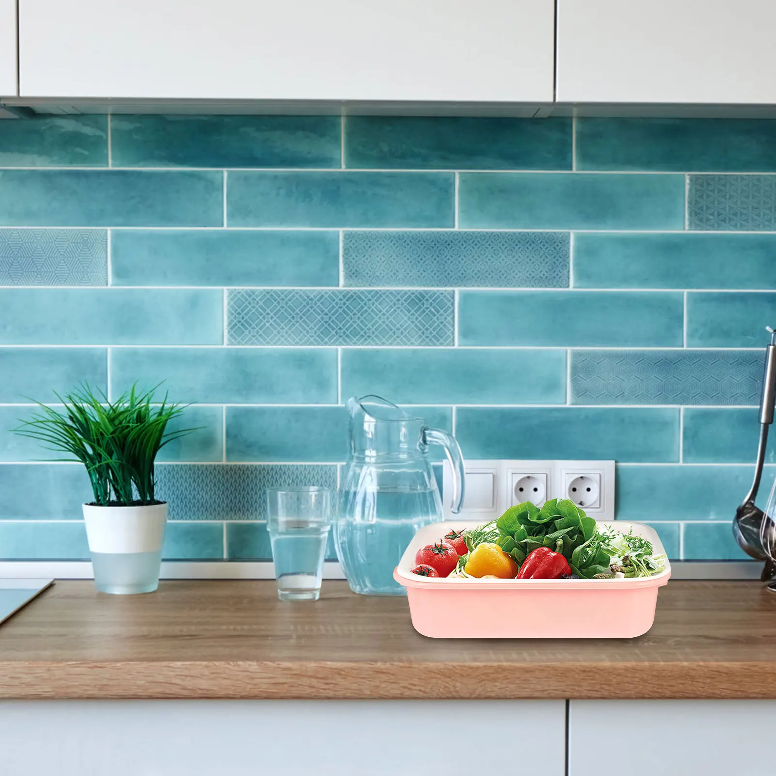 

Milk Bottle Drying Box Household Plastic Tableware Storage Container Transparent Dish Drainer Rack For Kitchen Cutlery Bowl